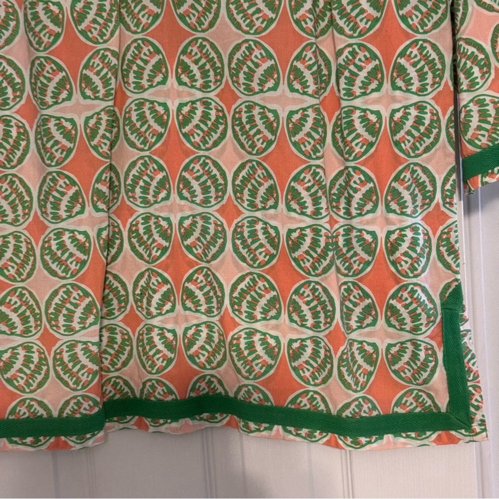 Crown & Ivy beach seashell print pullover tunic size large - Picture 2 of 6